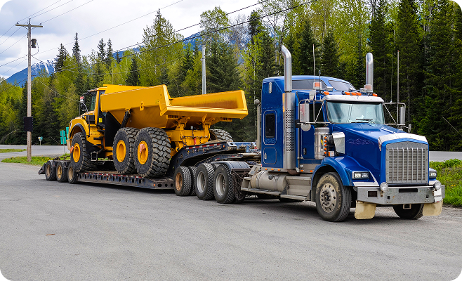 heavy equipment shipping