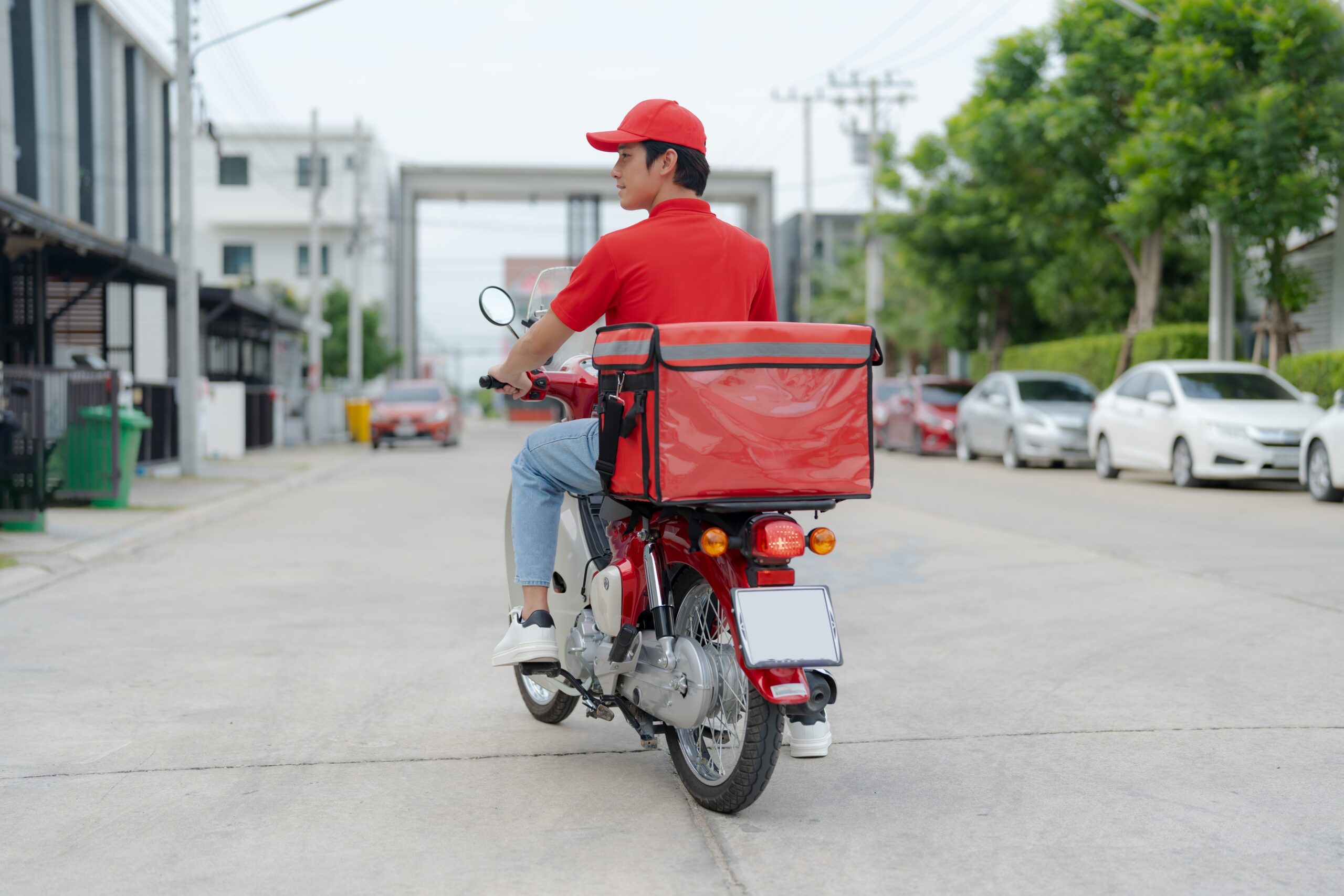 secure transport process for shipping a BMW motorcycle on a specialized carrier